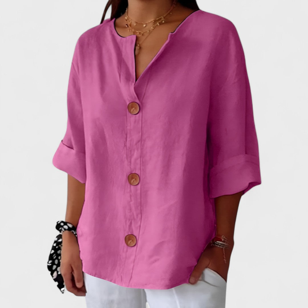 Idun - Camicia casual in lino