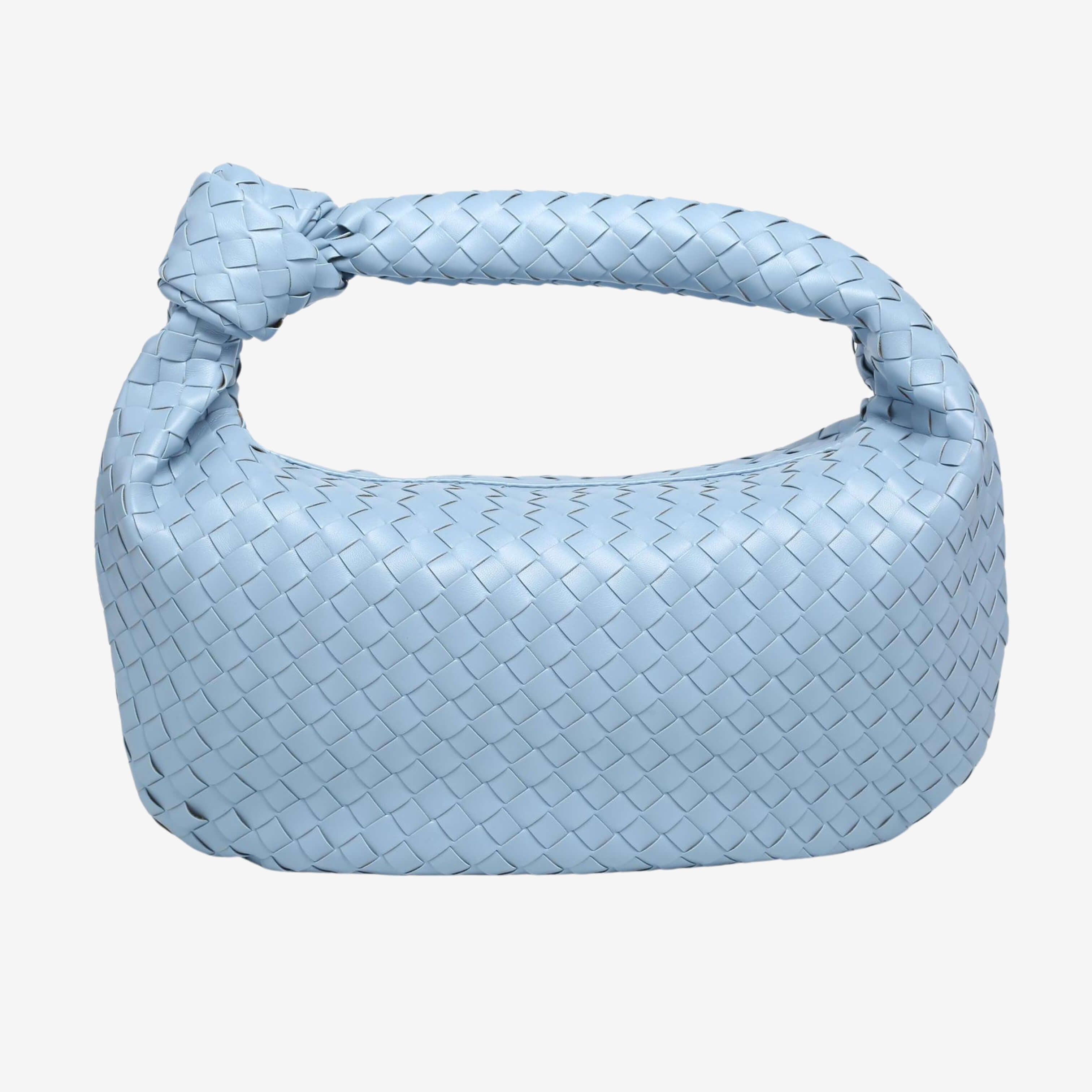 Giselle | Borsa a Spalla Media Intrecciata con Nodo