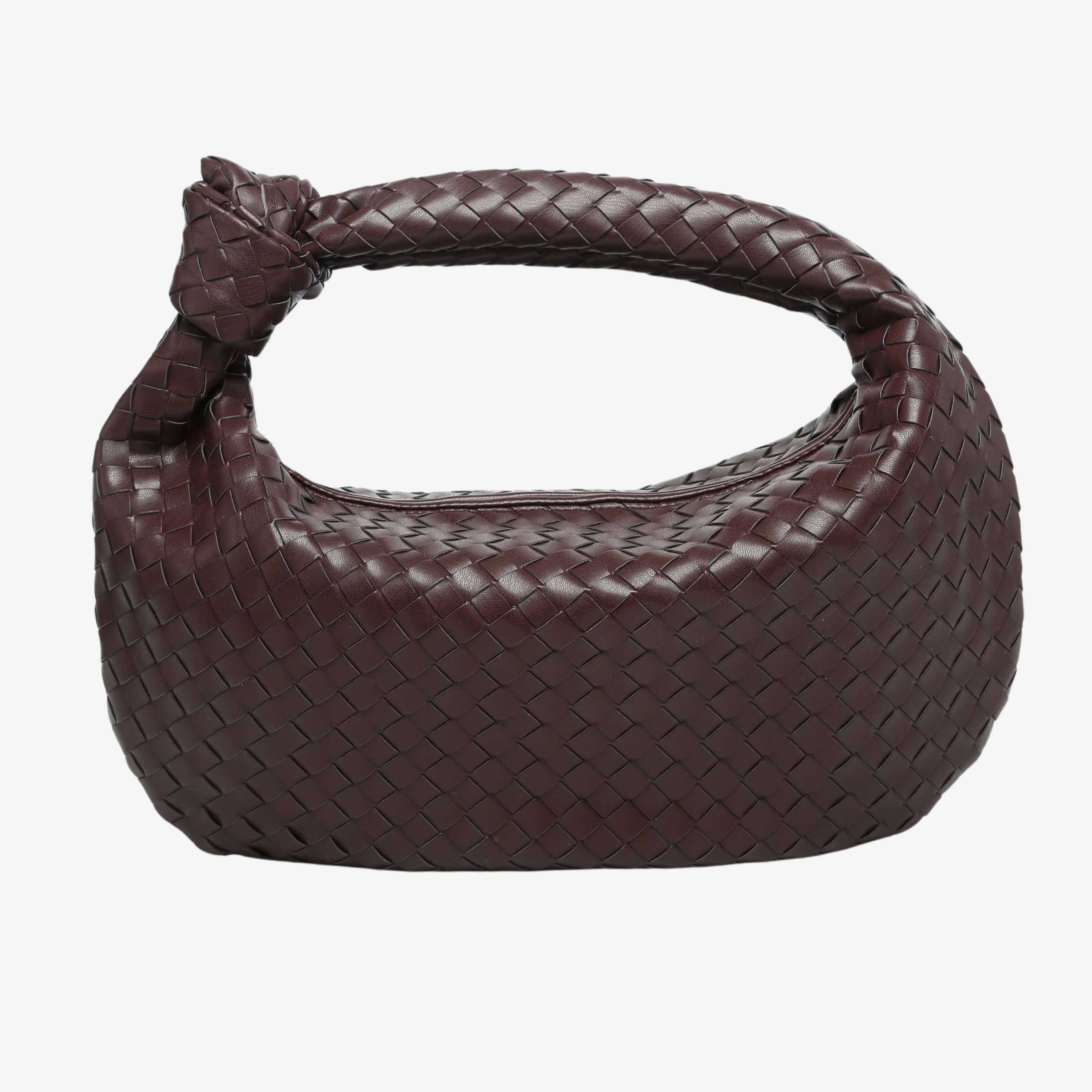 Giselle | Borsa a Spalla Media Intrecciata con Nodo