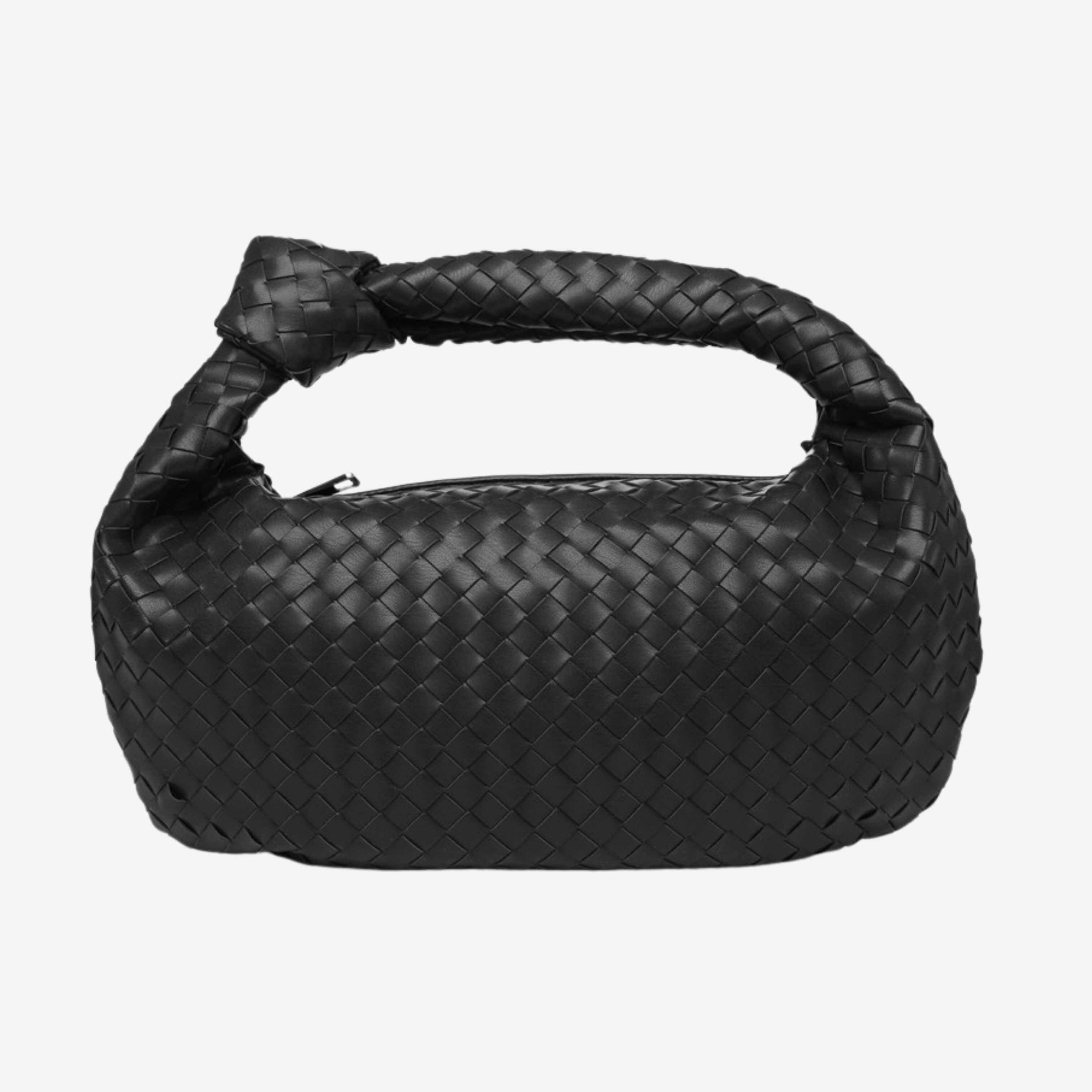 Giselle | Borsa a Spalla Media Intrecciata con Nodo