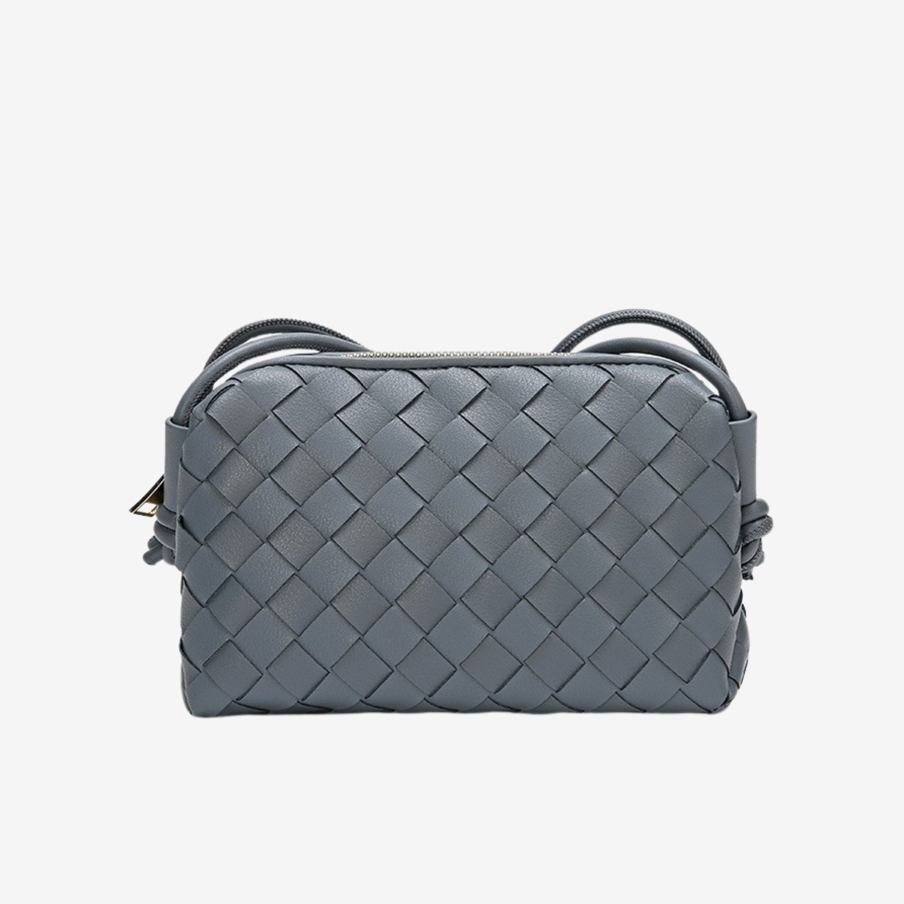 Janna | Borsa a tracolla compatta intrecciata per ogni giorno