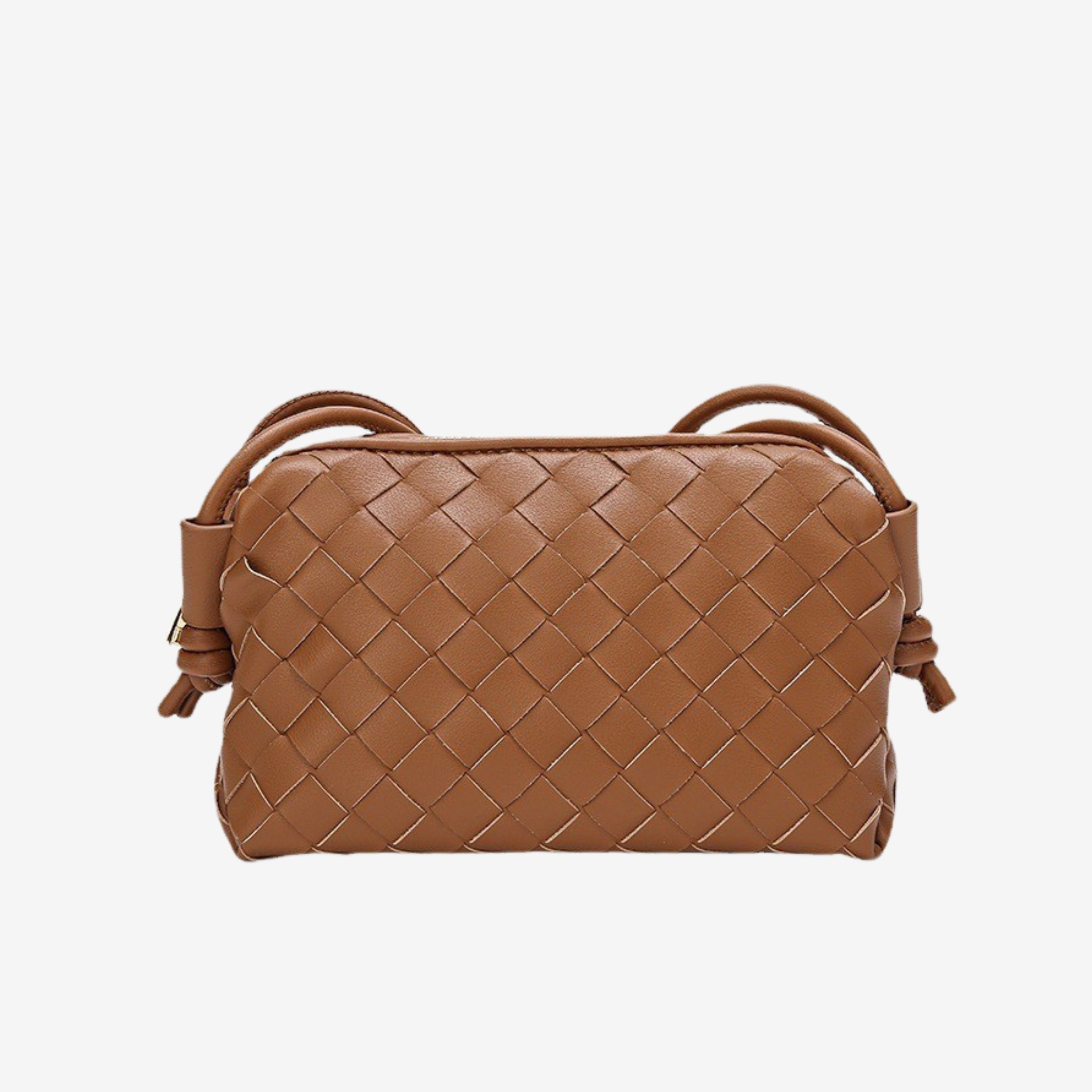 Janna | Borsa a tracolla compatta intrecciata per ogni giorno