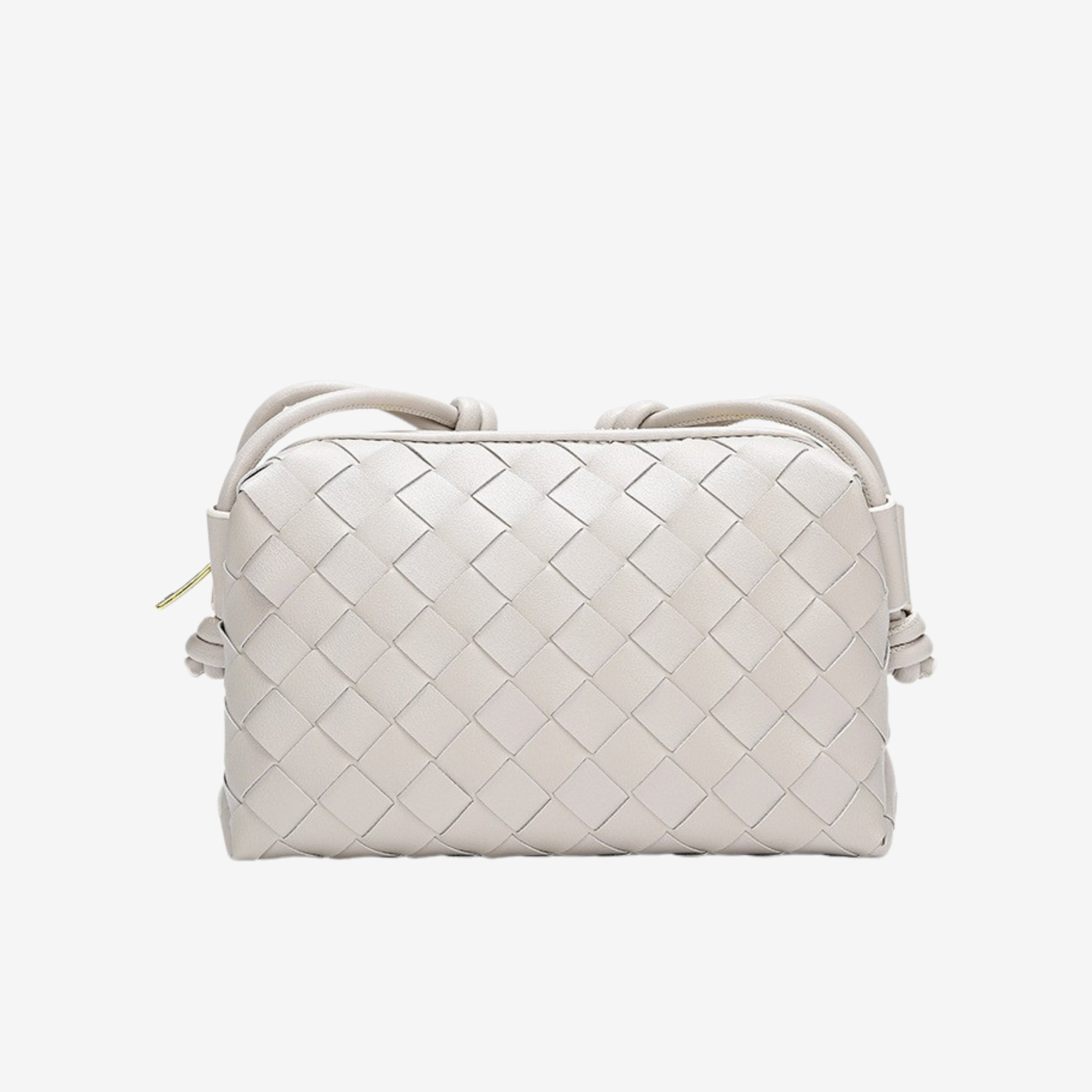 Janna | Borsa a tracolla compatta intrecciata per ogni giorno