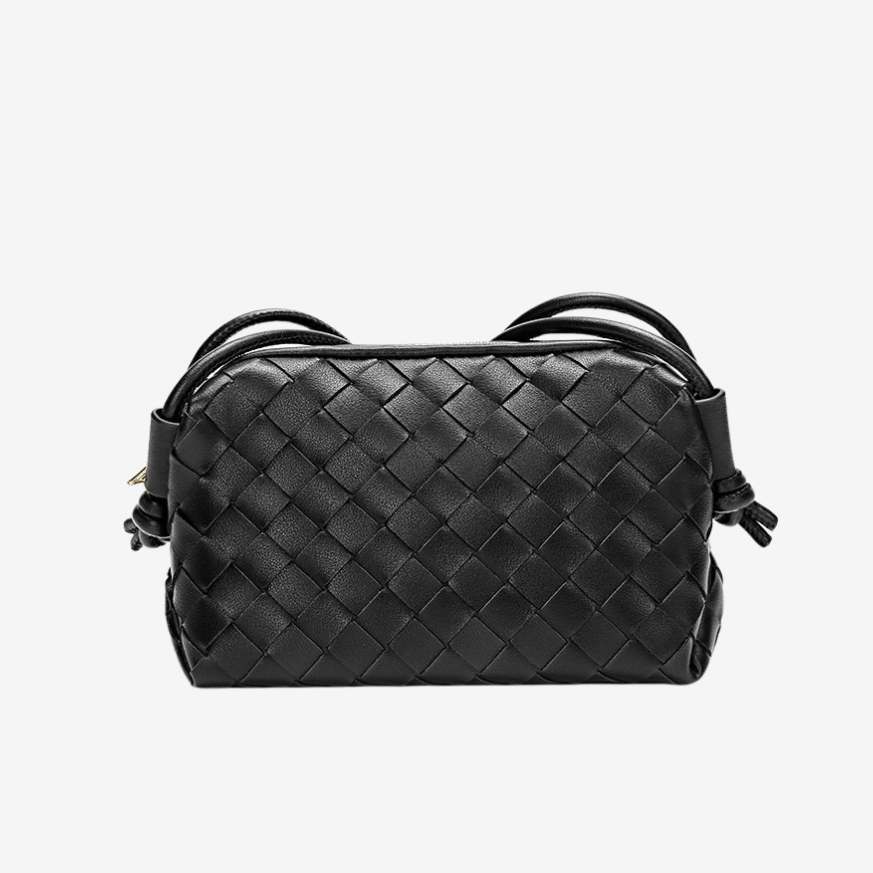 Janna | Borsa a tracolla compatta intrecciata per ogni giorno