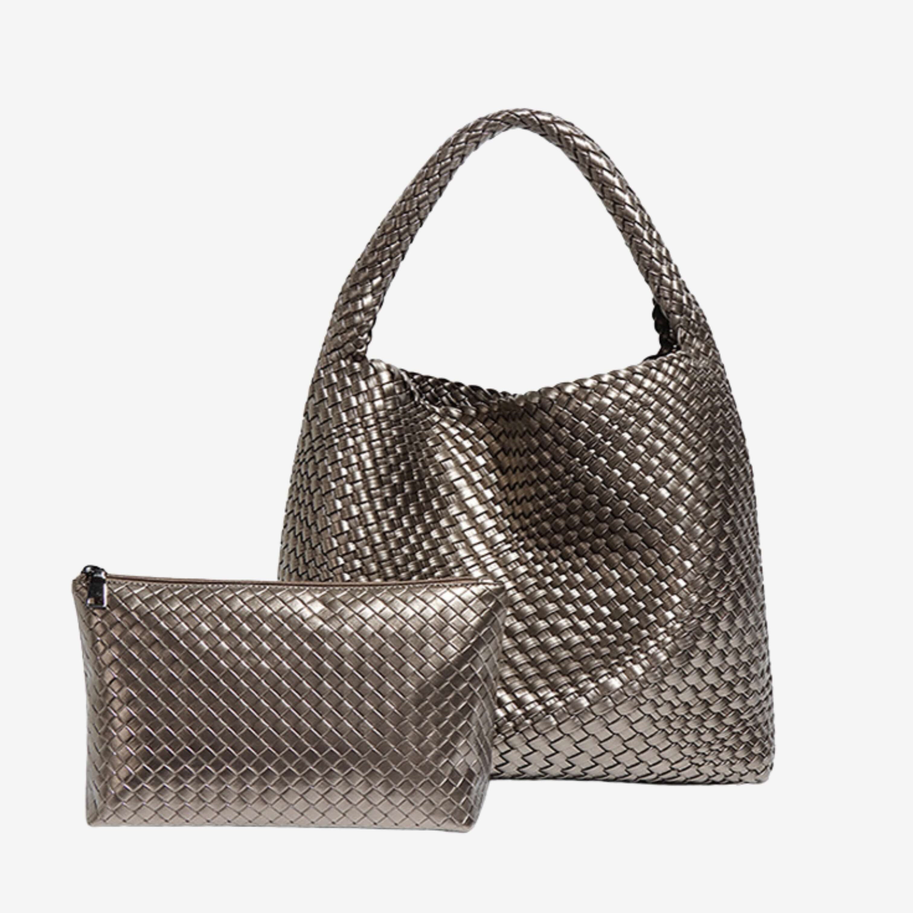 Luna | Borsa Hobo Woven Oversized Chic