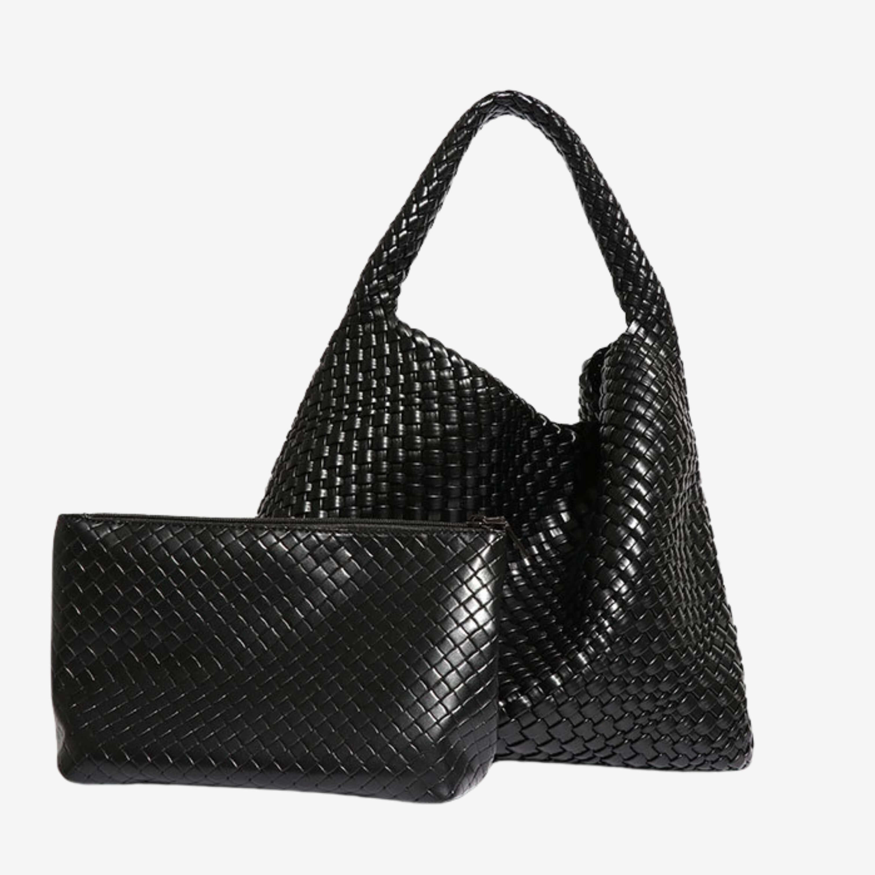 Luna | Borsa Hobo Woven Oversized Chic