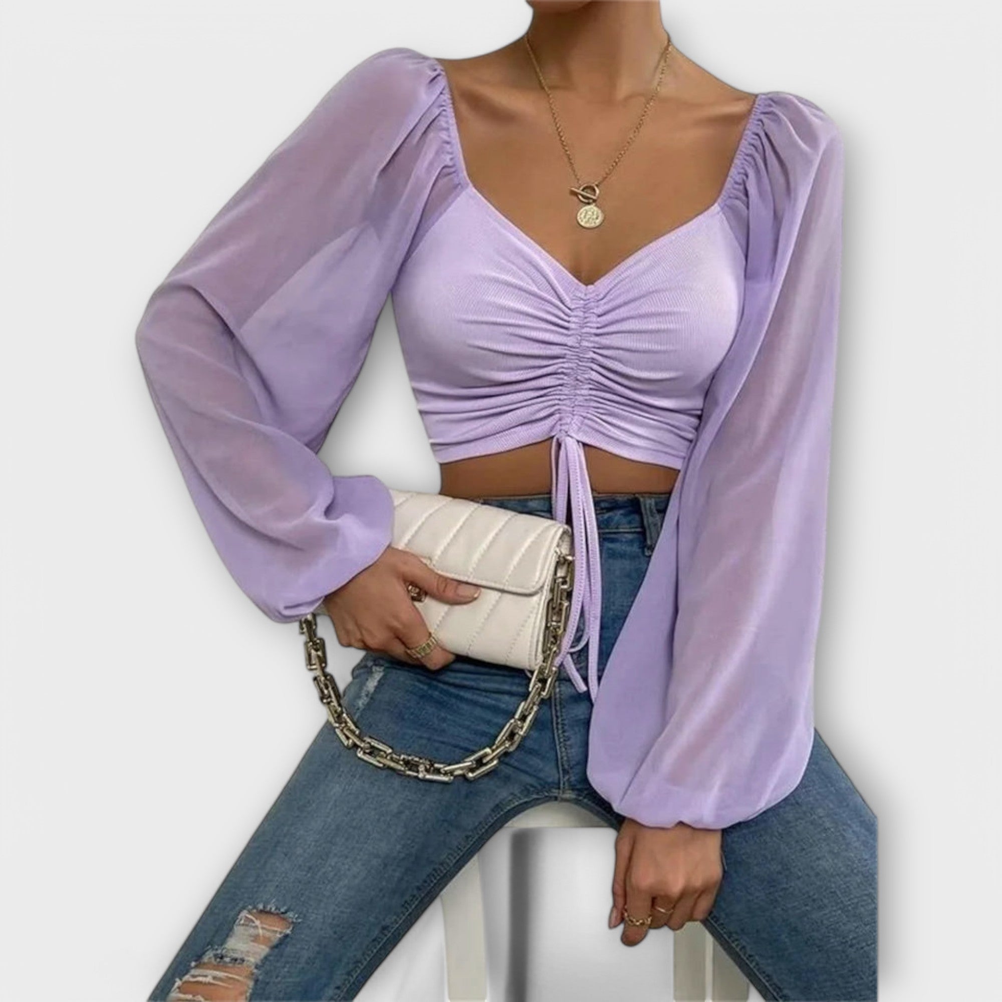 Jacqueline - Camicetta serale versatile