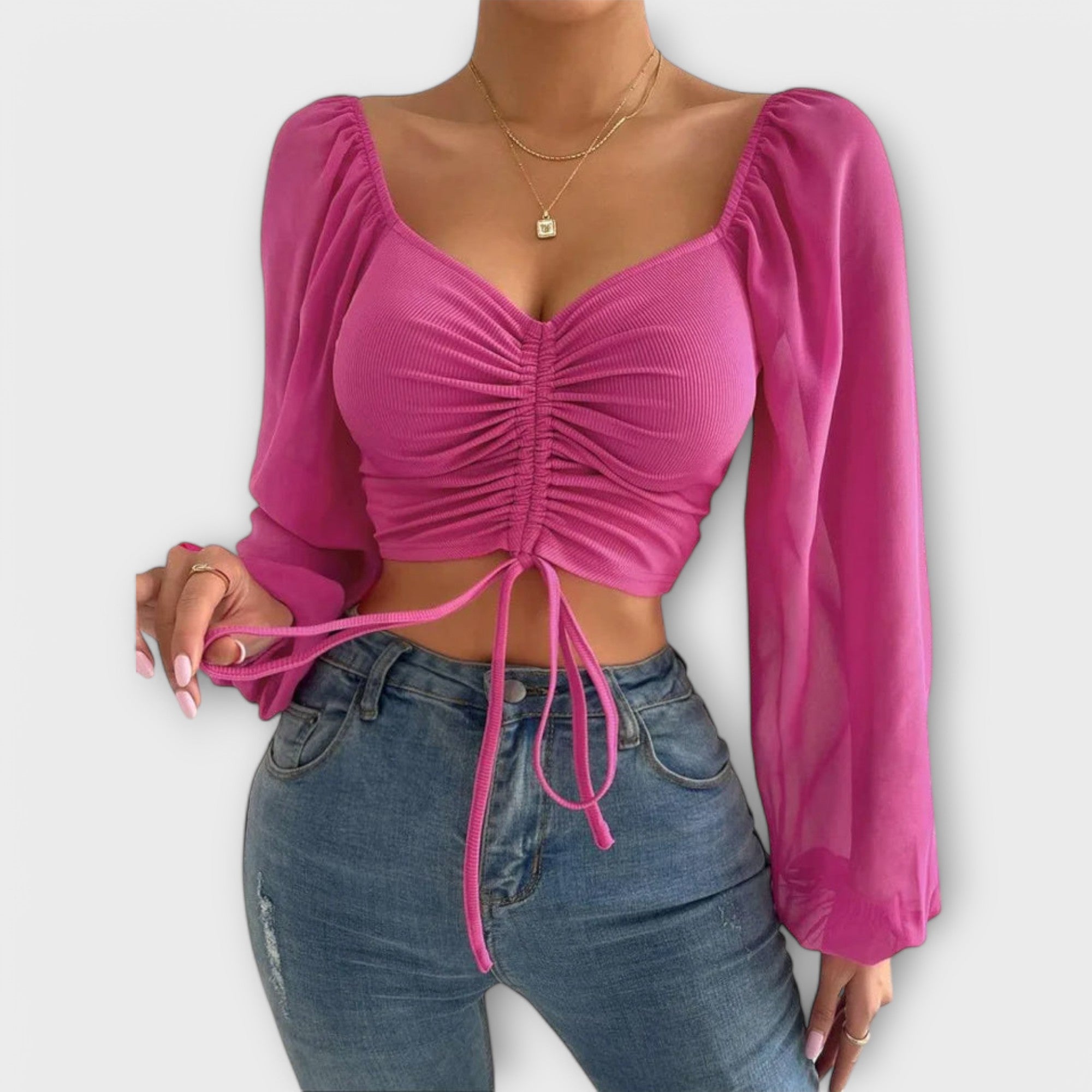 Jacqueline - Camicetta serale versatile