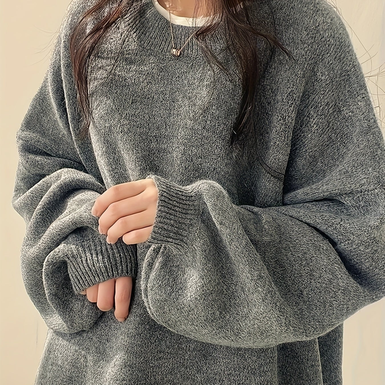 Mabel - Maglione Casual Oversized