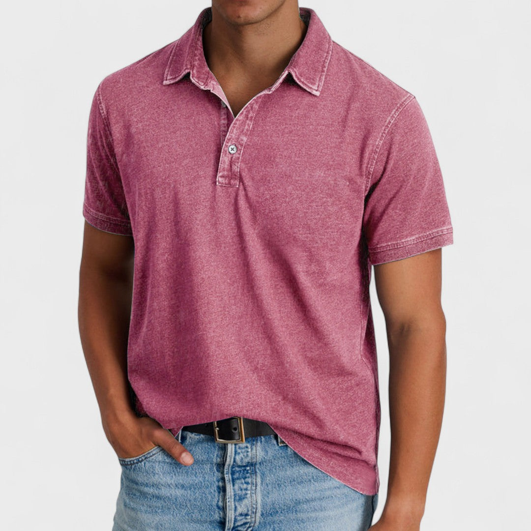Menno - Camisa pólo com gola