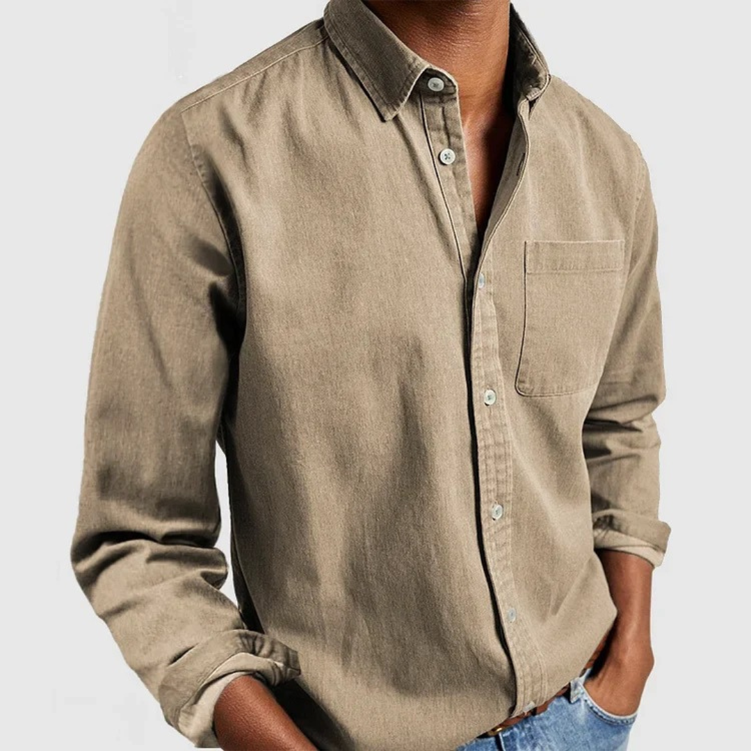 Paul | Camicia in Cotone Fatta a Mano