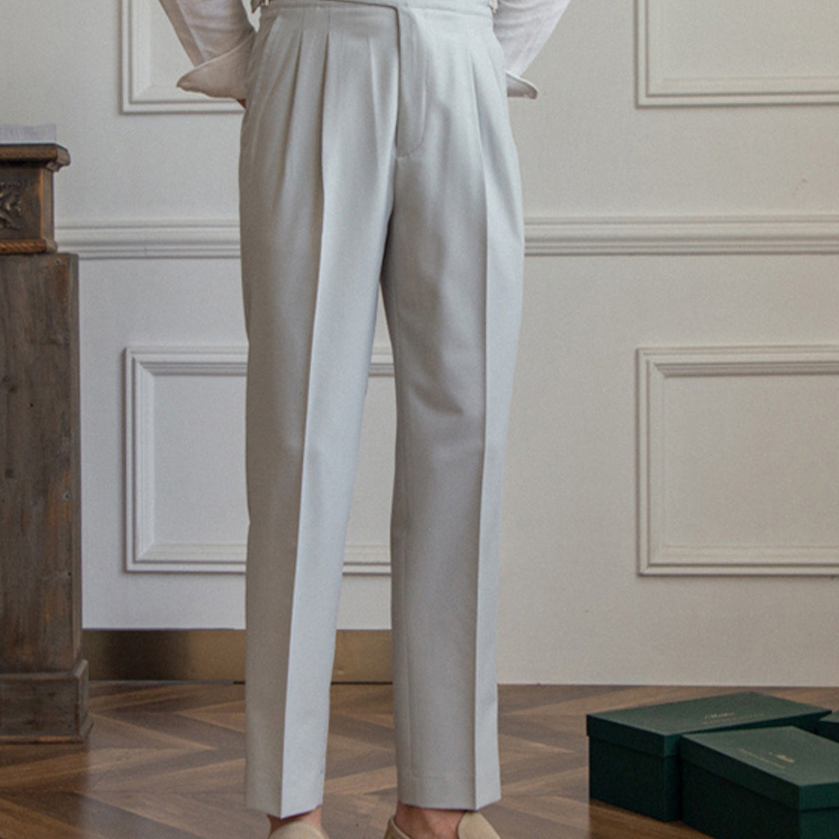 Louie - Pantaloni Classic Gurkha Italiani