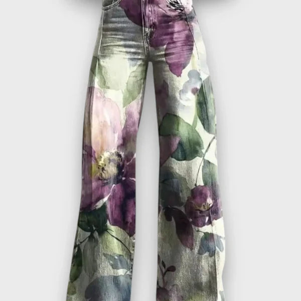 Tavira – Jeans dichiarativi con motivo selvaggio