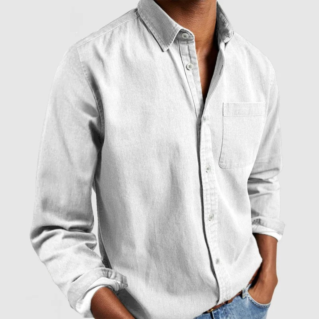 Paul | Camicia in Cotone Fatta a Mano