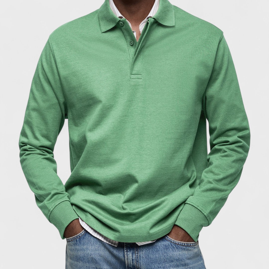 Marconelli - Polo lussuoso con maniche lunghe