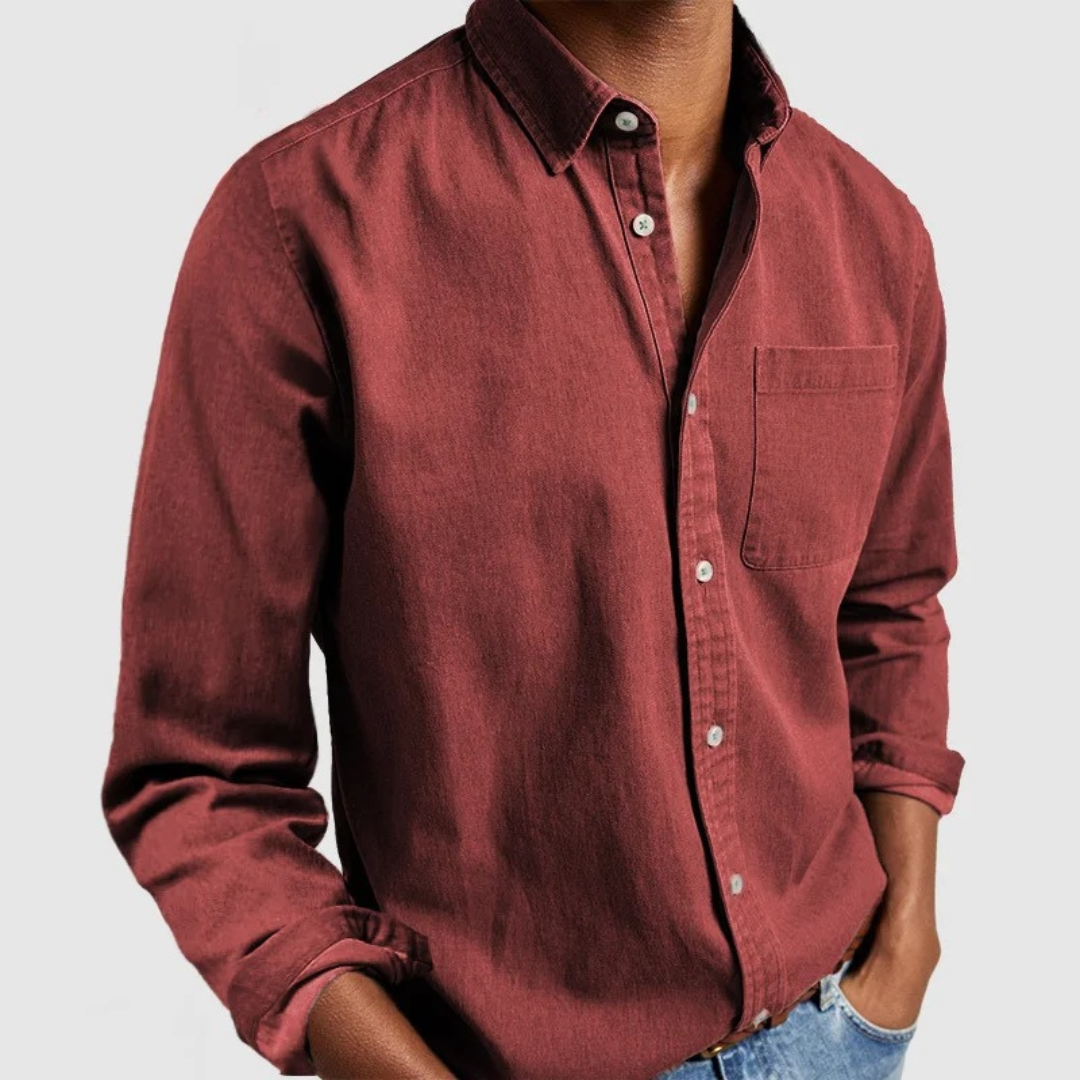 Paul | Camicia in Cotone Fatta a Mano