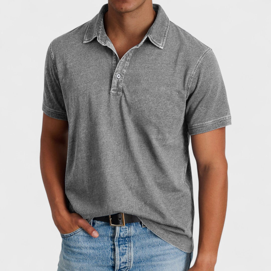 Menno - Camisa pólo com gola