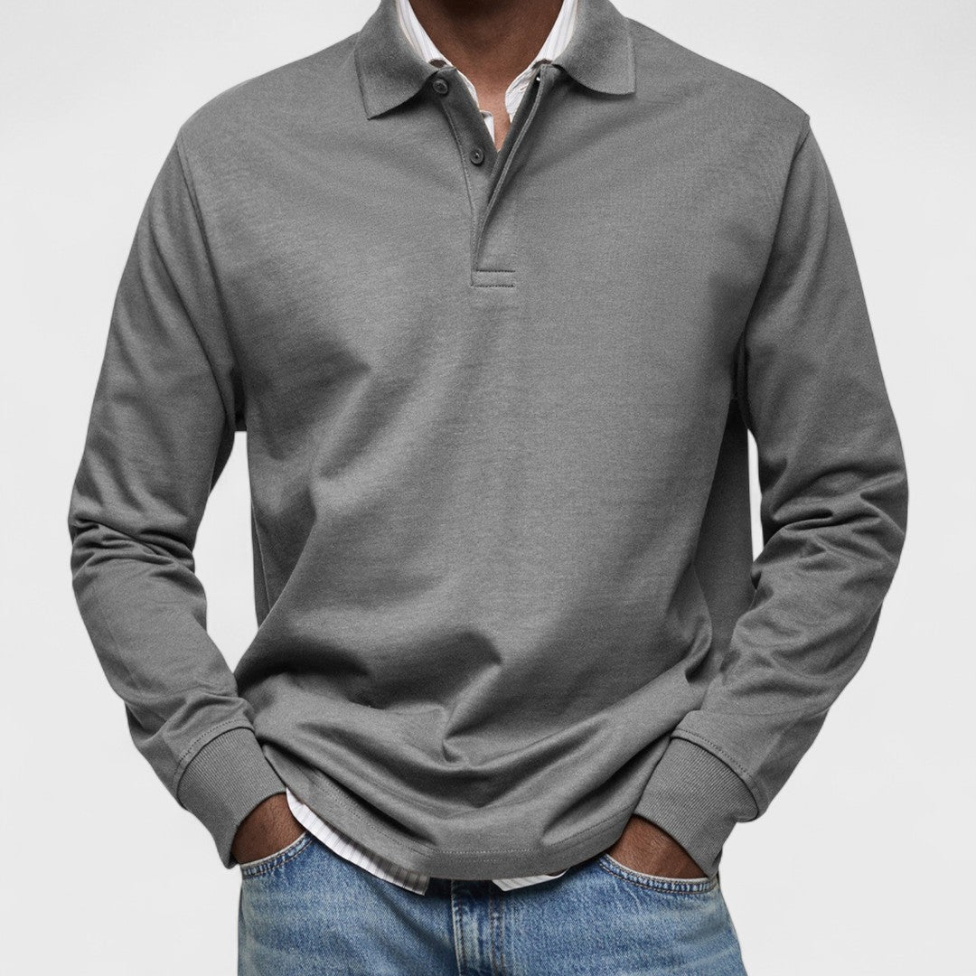 Marconelli - Polo lussuoso con maniche lunghe
