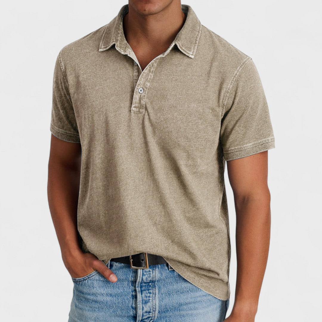 Menno - Camisa pólo com gola