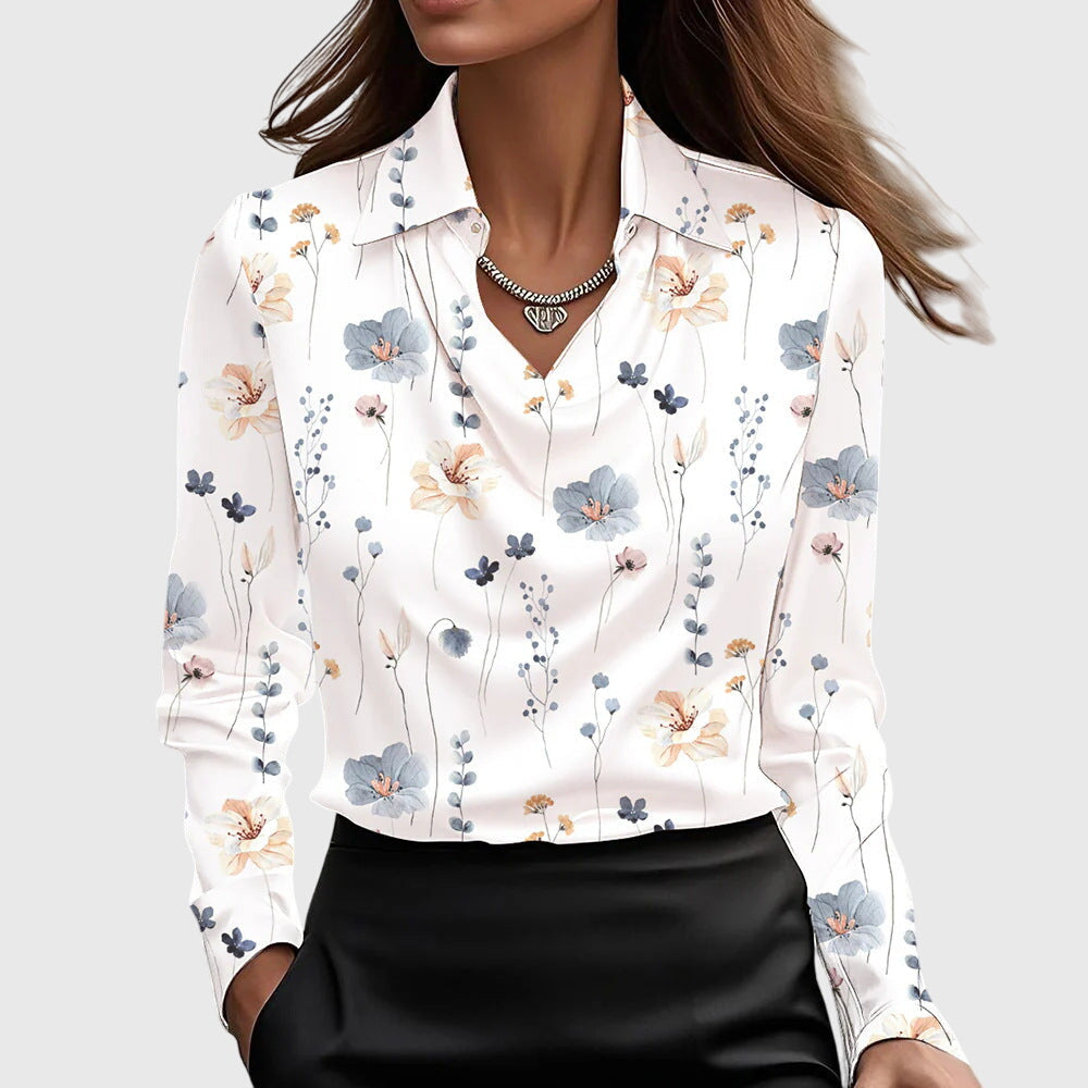 Brooklyn – Camicetta Elegante in Satin Lucido