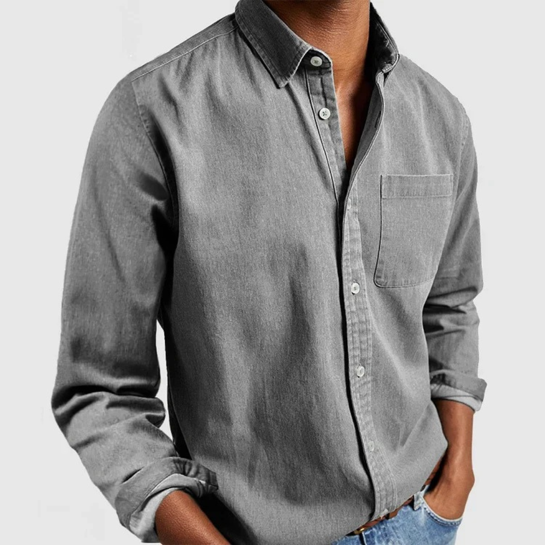 Paul | Camicia in Cotone Fatta a Mano
