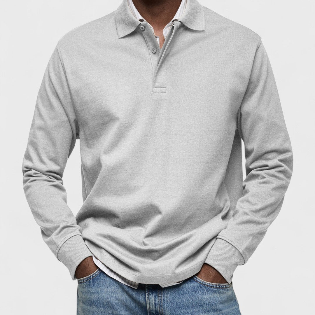 Marconelli - Polo lussuoso con maniche lunghe
