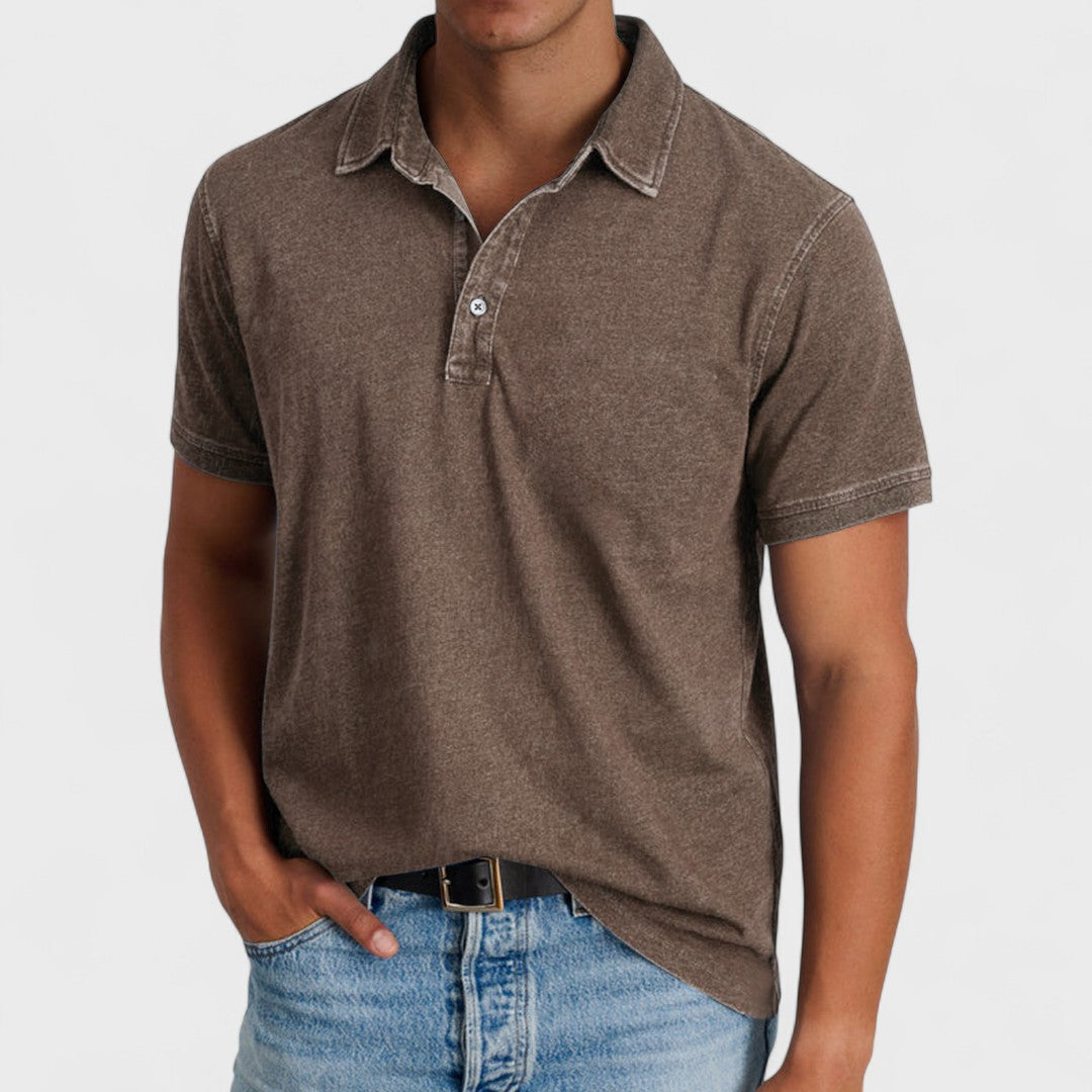 Menno - Camisa pólo com gola