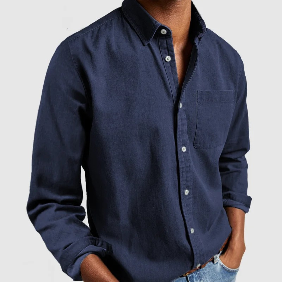 Paul | Camicia in Cotone Fatta a Mano