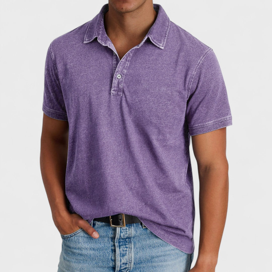 Menno - Camisa pólo com gola