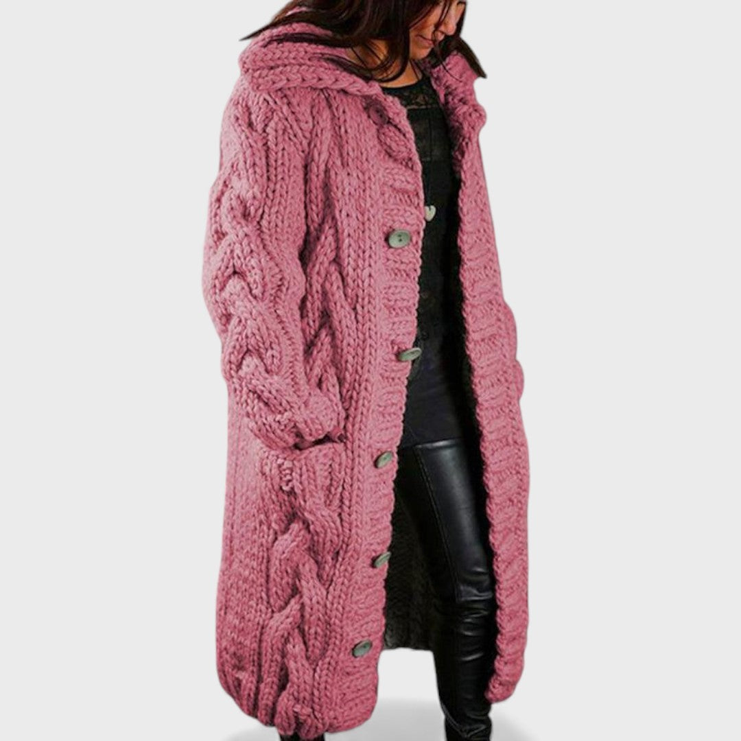 Karina - Capotto elegante e confortevole con copertura per la pancia