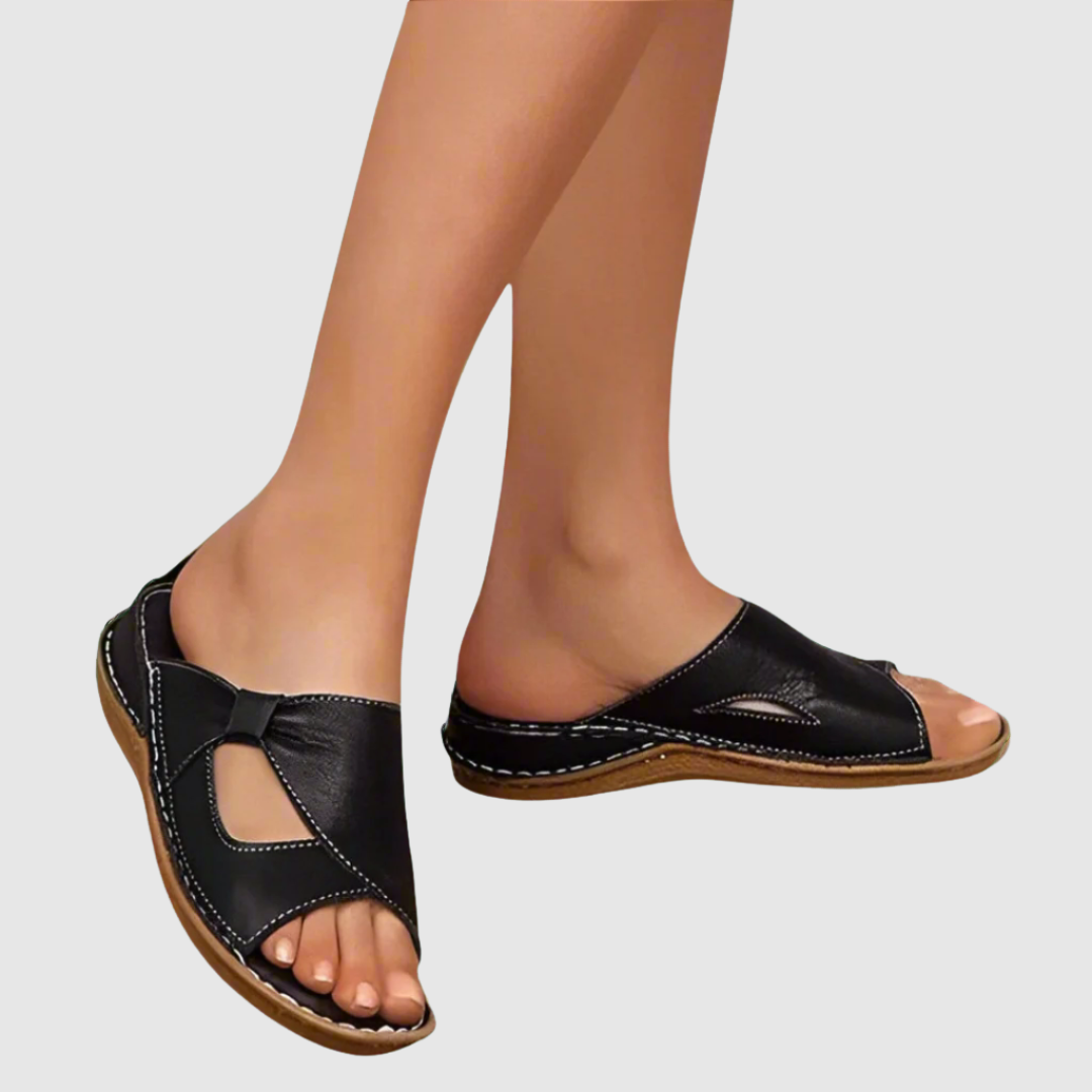 Yvonne™ | Sandali comodi in pelle
