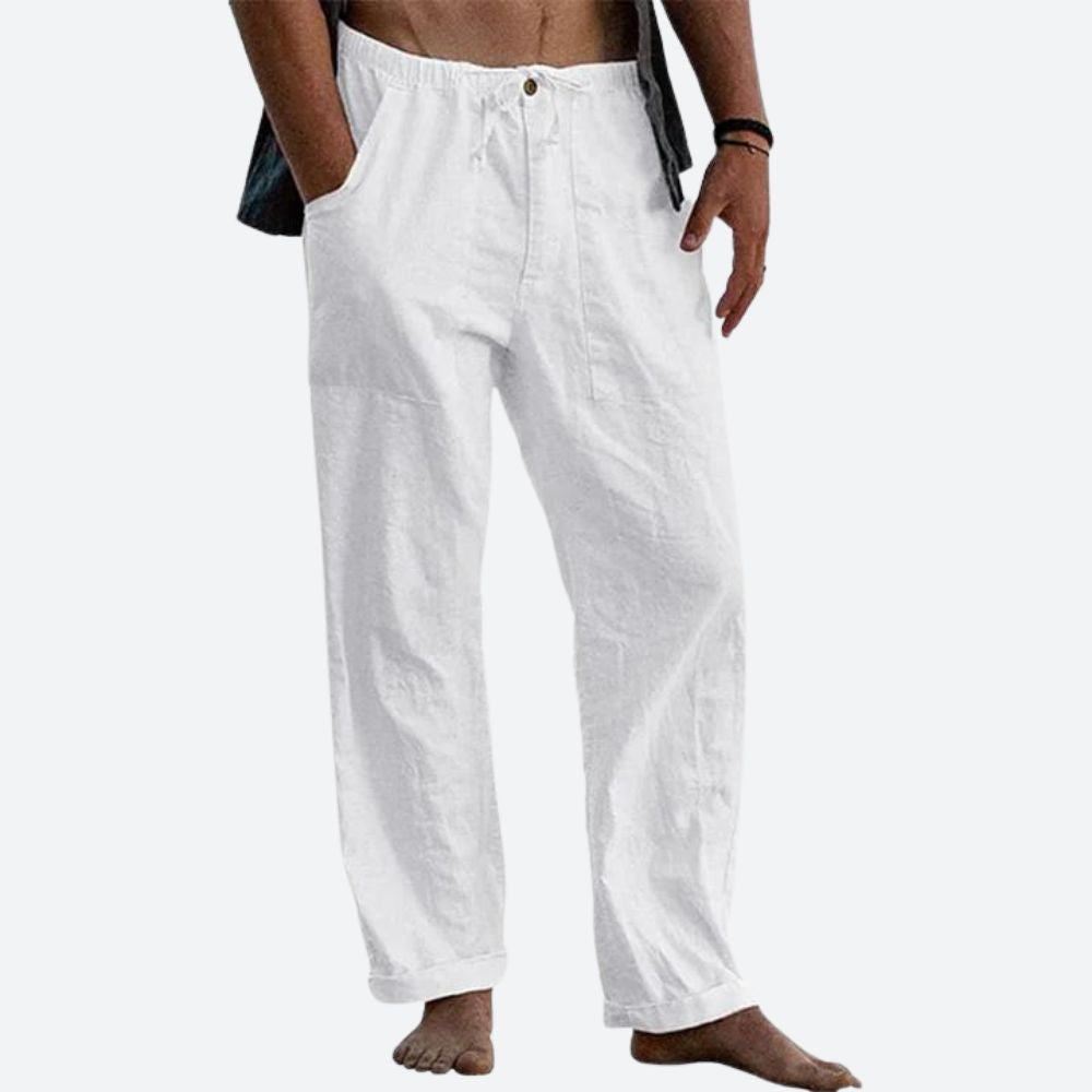 Nole - Pantaloni in Lino
