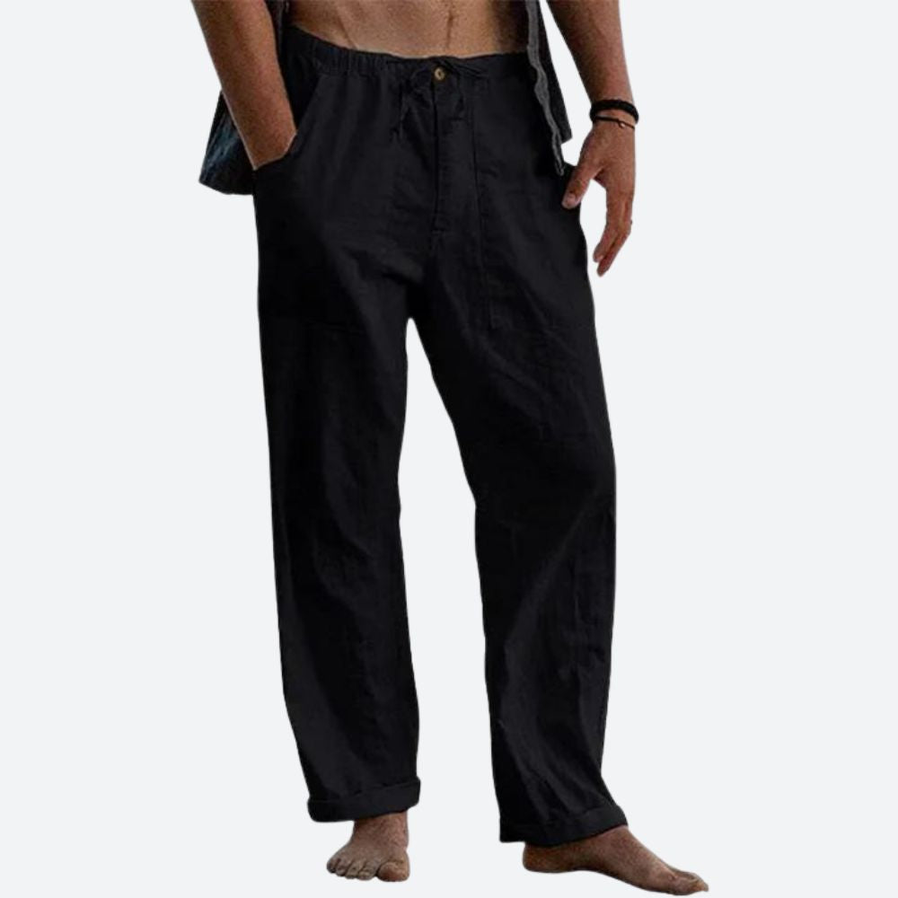 Nole - Pantaloni in Lino
