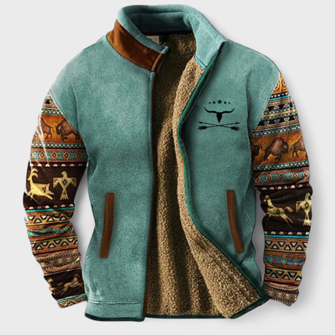 Frostrebel - Giacca in pile elegante con fodera termica