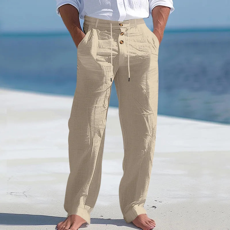 Pantaloni Riviera in Lino Sahin