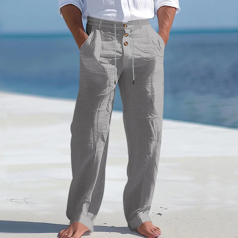 Pantaloni Riviera in Lino Sahin