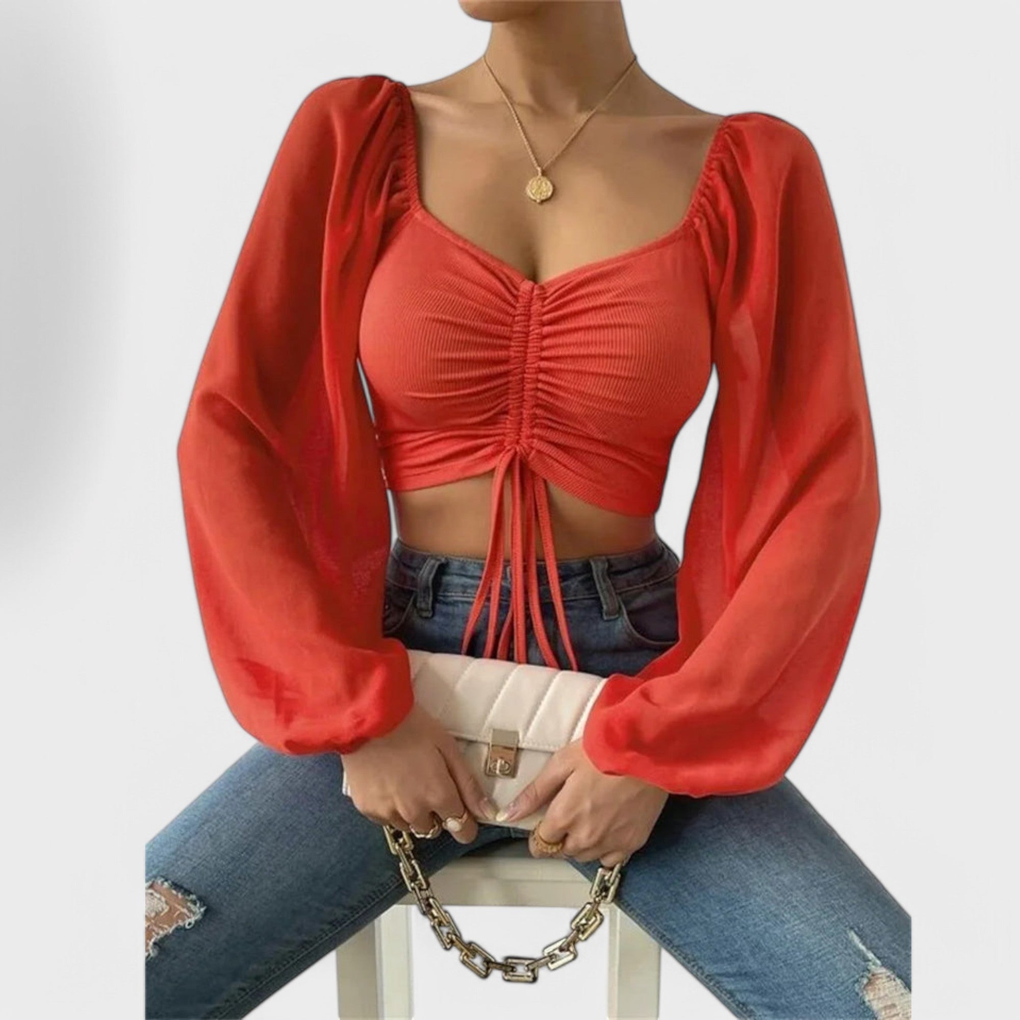 Jacqueline - Camicetta serale versatile