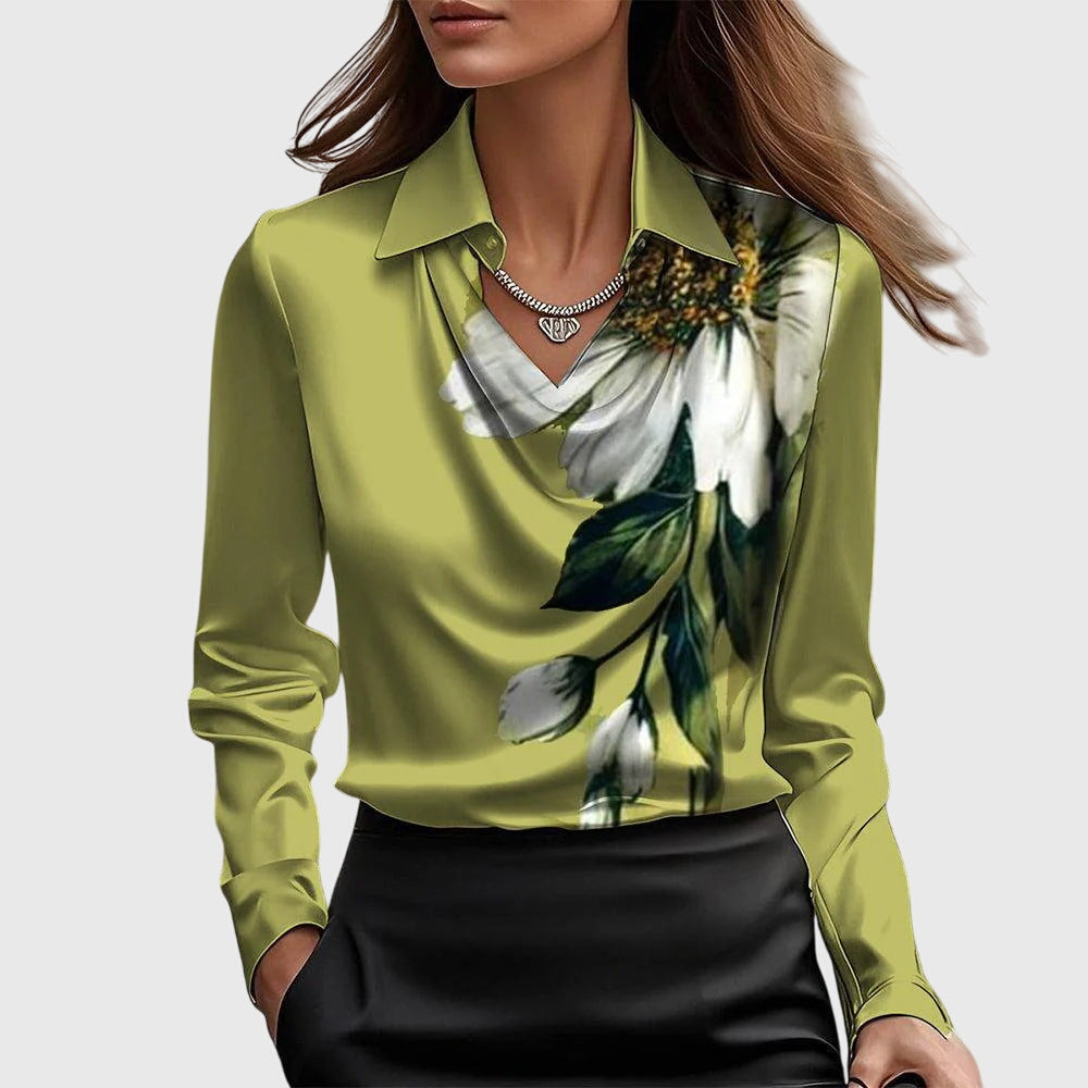 Brooklyn – Camicetta Elegante in Satin Lucido