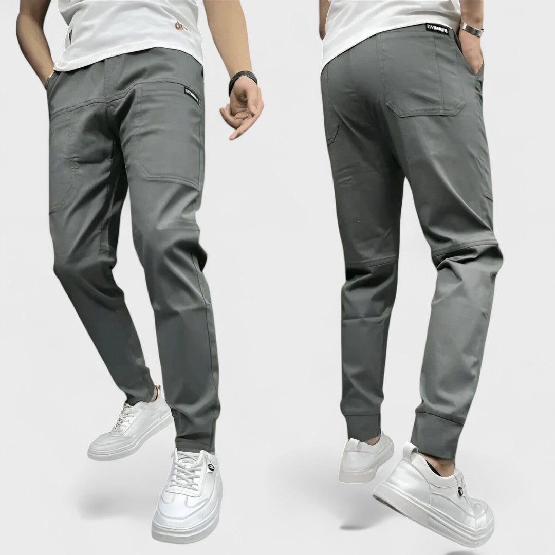 Tommaso - Pantaloni cargo premium elasticizzati