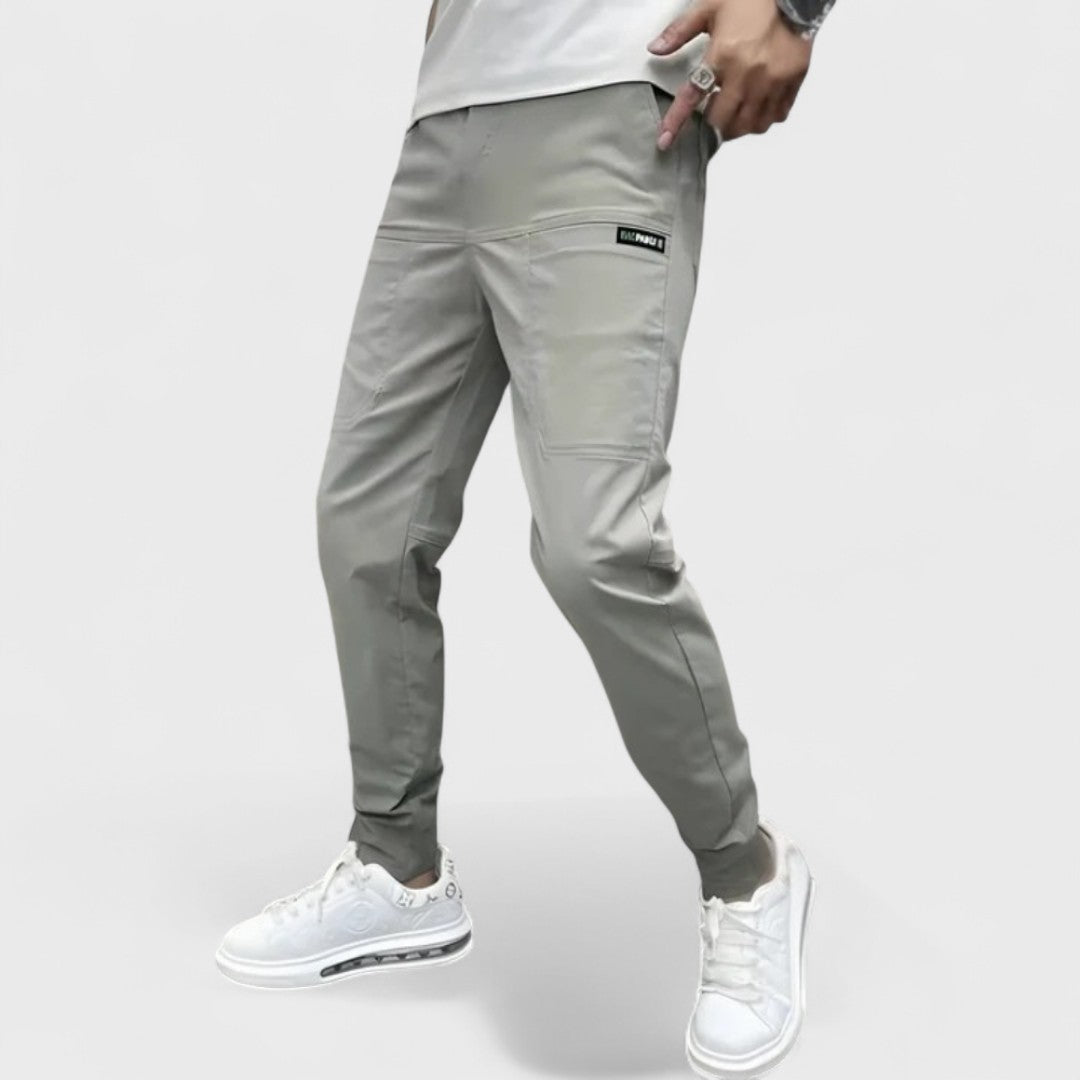 Tommaso - Pantaloni cargo premium elasticizzati